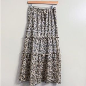 Floral Maxi Skirt